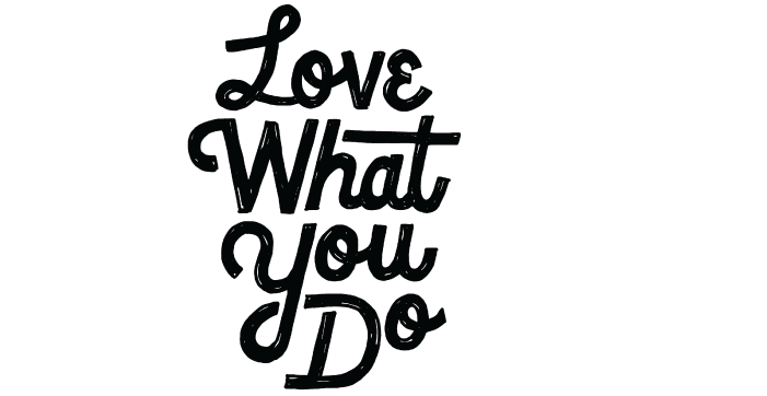 love what you do sketch small