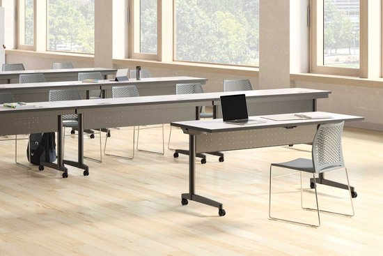 Learning - Prep training tables with Hoopz seating and Indie tiles